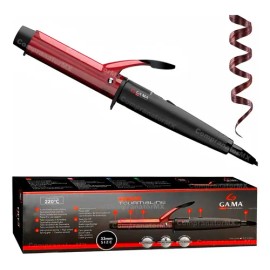 Rizadora De Cabello Gama Turmalina Ferro Tenaza Viaje Pelo