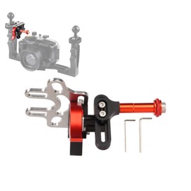 Underwater Shutter Trigger Extension Lever, Portable Diving Tablet Stabilizer for Camera, Trigger Dive Grip for Photography