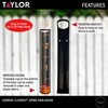 Taylor Jumbo Rain Gauge, Measure and Monitor Precipitation, Easy to