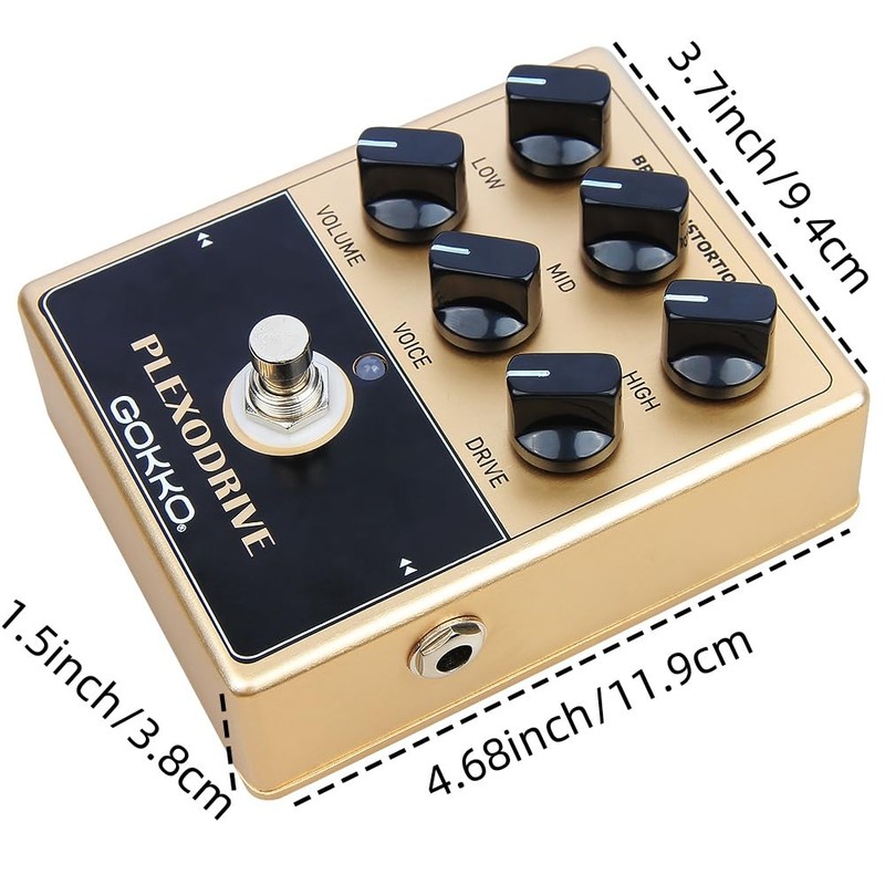 GOKKO AMPLI PEDAL PLEXIBOX GK-36 - All - Analog British