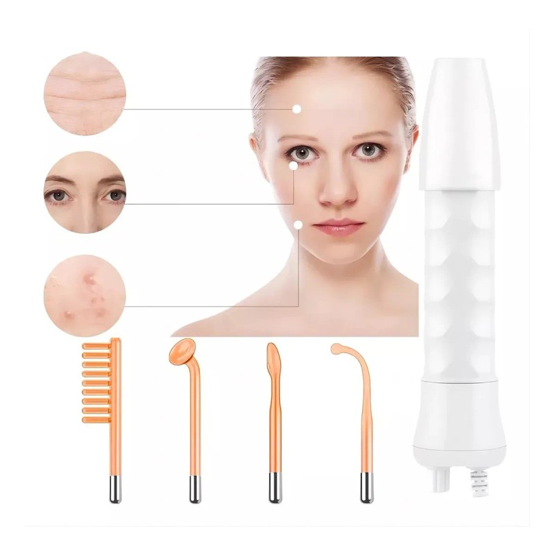 Hysmart®Máquina terapia piel facial dispositivos de alta frecuencia blanco