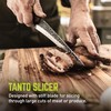 TRUE PrimalForge Tanto Slicer Knife | Cutlery Knife, All-Purpose, Precision