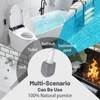 Upgrade Pumice Stone Toilet Bowl Cleaner,Bathroom Cleaner Brush Toilet Wand