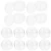 DOITOOL 50 Pcs Transparent Shell Candy Catcher Machine Clear Fillable
