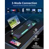Aula F87 Pro Wireless Mechanical Keyboard, Tri-Mode Bluetooth/2.4GHz/USB-C, 87-Key TKL