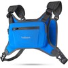 Trailoom Running Chest Pack, Reflective Vest, Water Repellent, Phone Holder,
