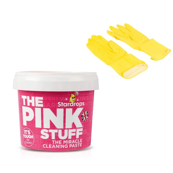 Miracle Cleaning Paste The Pink Stuff - Limpiador multiusos (500 g), color amarillo