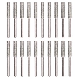 Chainsaw Sharpener 20PCS, Chainsaw Sharpening Grinding Stones Chainsaw Burr Grinding Stone File, for Sharpening Chainsaw Blades Polishing Grinding Tool (4mm)