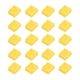 QUARKZMAN Port Blocker PP Locking USB Port/Dust PC Blocker Yellow Pack of 20