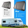 HECASA 30"W x 20"H RV Emergency Exit Window w/Trim Ring