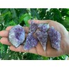 Raw Amethyst Cluster Druzy Collection Box: 6-8 oz Box Lot,