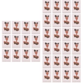 SEWACC 300pcs Jewelry Display Cards Creative Paper Earring and Necklace Holders for Studs and Ear Jewelry for Organizing and Showcasing Accessories