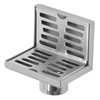 Corner Floor Drain 304 Stainless Steel Surfaces Drawing Process L