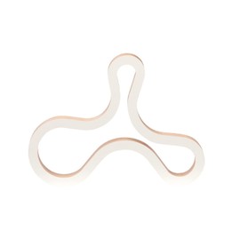 Mayamu Birch Heat Resistant Pot Stand (Trivet), White, Small