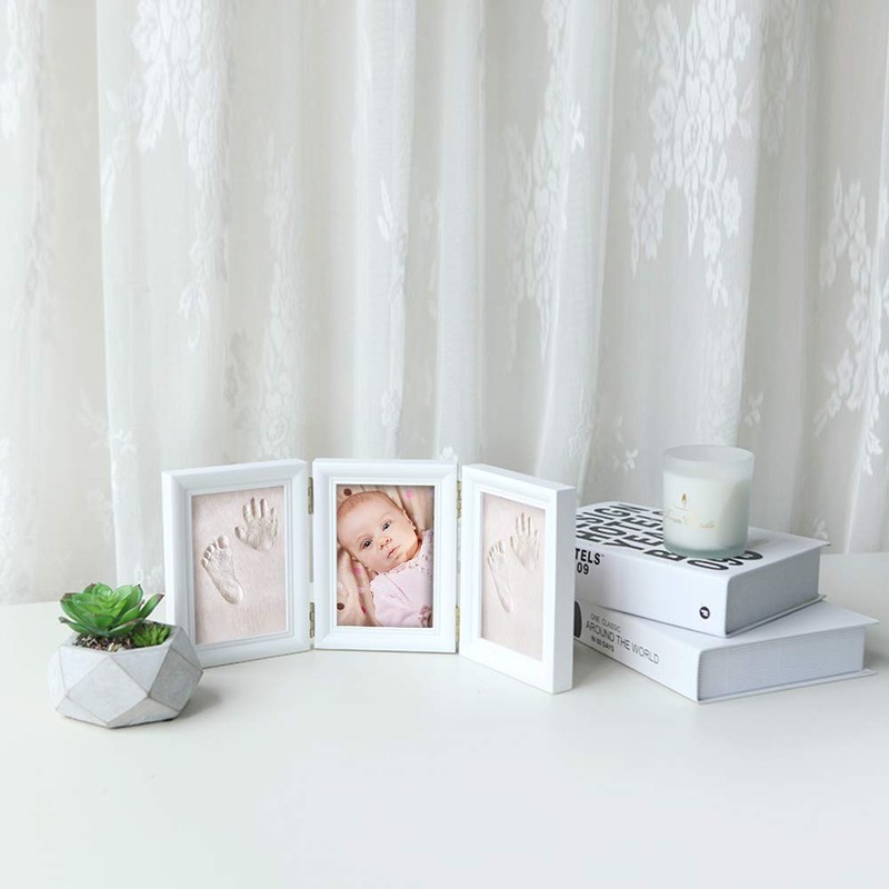 BabyIn Deluxe Casting Keepsake Kit für Baby Handprint oder Footprint