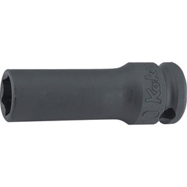 Kohken 3/8 (9.5 mm) SQ. Impact Hexagonal Semi-Loop Socket (Thin) 0.8 inch (20 mm) 13301X-20