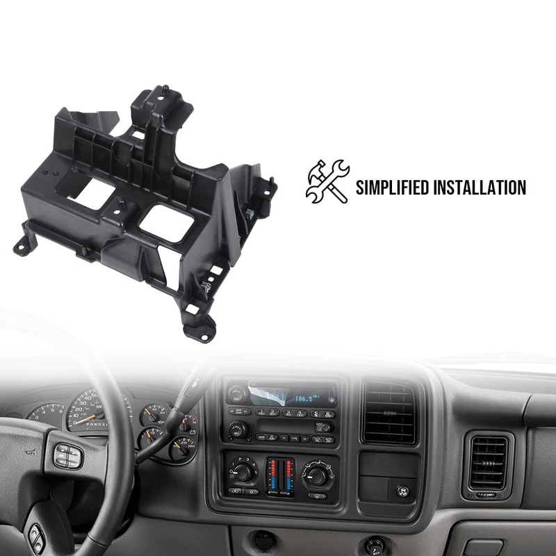 CHEDA Dash Panel Double DIN Radio Cage Bracket Compatible with