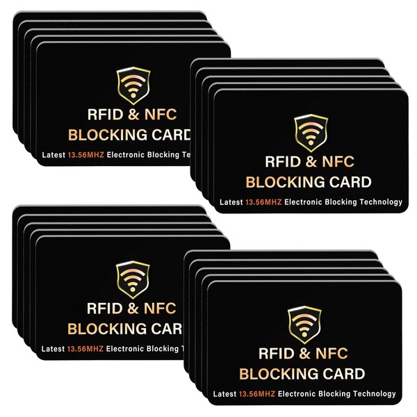 SaiTech IT SaiTech IT 20 Pack RFID Blocking Card, One