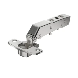 Sensys Angle Hinge W45 with Integrated Damping (Sensys 8639i W45), Nickel-Plated, Present, Opening Angle 95°, TH Drill Pattern 52 x 5.5 mm, Screw-On Item _ 9088018