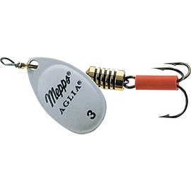 Mepps Aglia Fluo white Size 4, Weight 10.0g