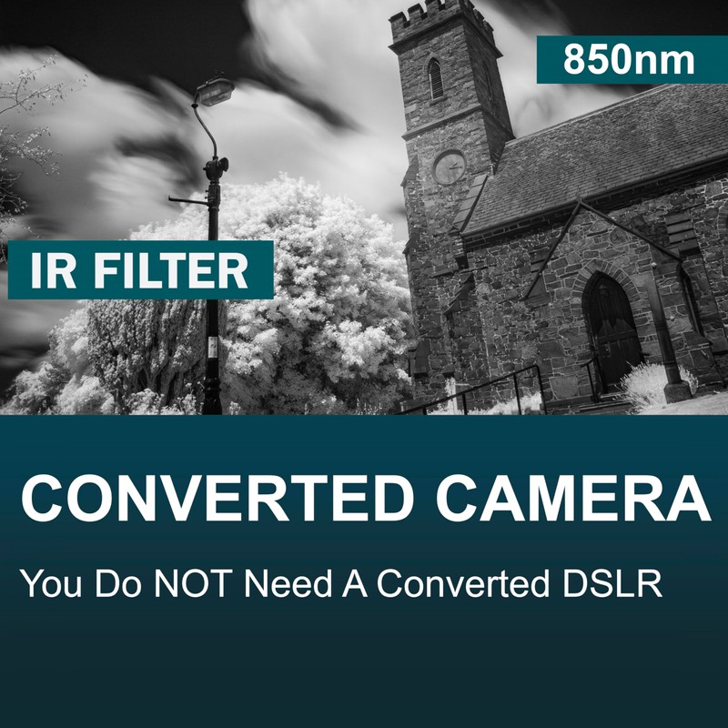 MaD Camera - 52mm R72 IR Infrared Filter - 720nm