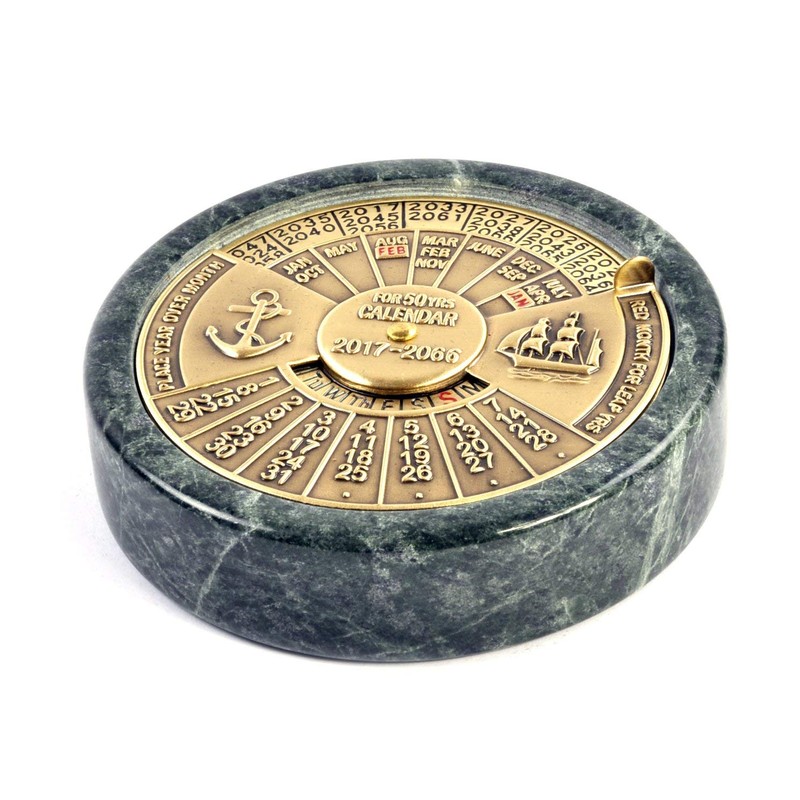 50 Yr Cal/Marble/Antique brass, Nicht Zutreffend