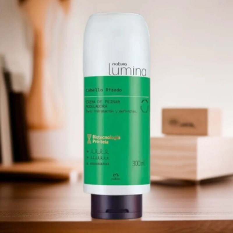 Crema De Peinar Hidratacion Y Definicion De Rizos Lumina
