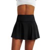 LXNMGO Women's High Waist Pleated Tennis Skirt with 4 Pockets