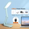 Akejrym LED Desk Lamp for Office Home & Battery Operated