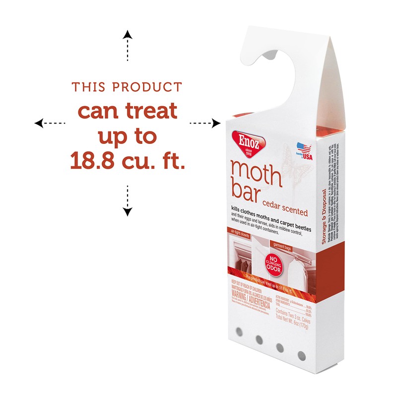 Enoz Moth Bar - Ceder Scented