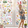 WD&CD 9 Sheet Easter Window Clings, Easter Stickers Decorations, Easter