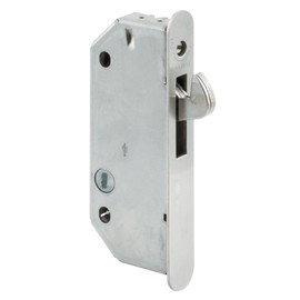 Prime-Line Products E 2171 Sliding Door Mortise Lock, Plated Steel