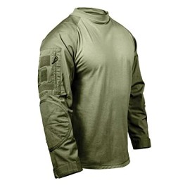 Rothco Olive Drab Tactical Airsoft Combat Shirt - 45070 - L