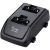 Icom BC-200 Dual Charger (BC-186 Required) Connects Up to 5