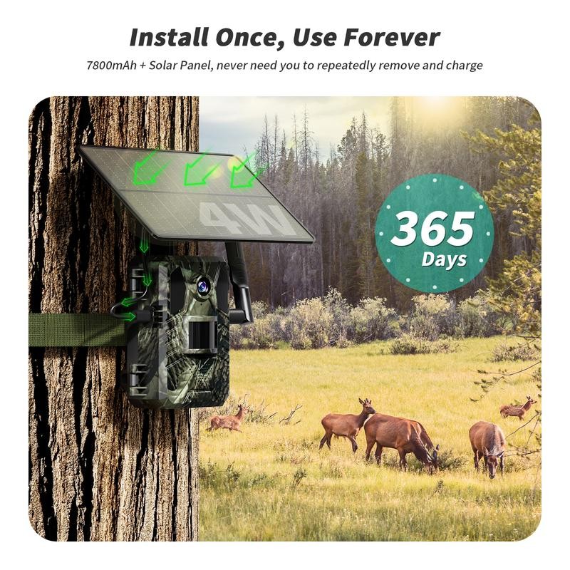 [Springtok] 3rd Gen 4G LTE Cellular Trail Cameras with Live