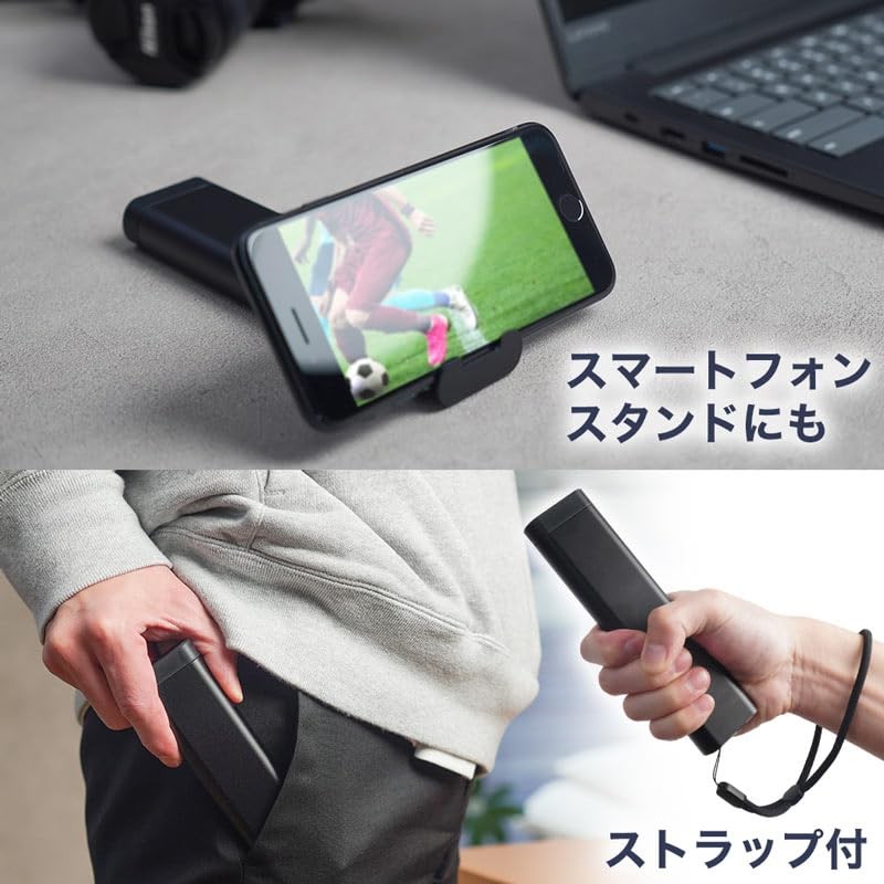 THANKO MUUNBXHBK Aluminum Memory Card Case with Fast Reader Function