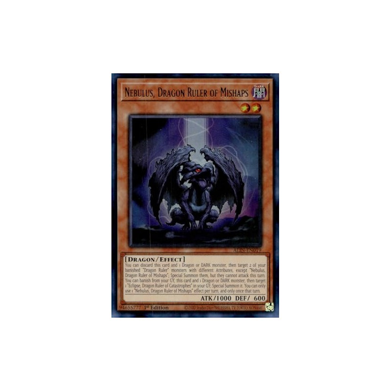 Nebulus, Dragon Ruler of Mishaps - ALIN-EN019 - Ultra Rare