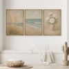 SIGNWIN Framed Canvas Print Wall Art Set Soft Coastal Serenity