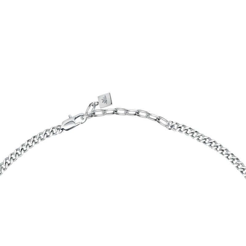 Morellato Cross SKR62 Men's Necklace Steel Zircons, Alloy Steel, Zircons