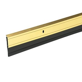 Frost King A62/36GAH Heavy Duty Aluminum & Vinyl Sweep, 2" x 36", Gold