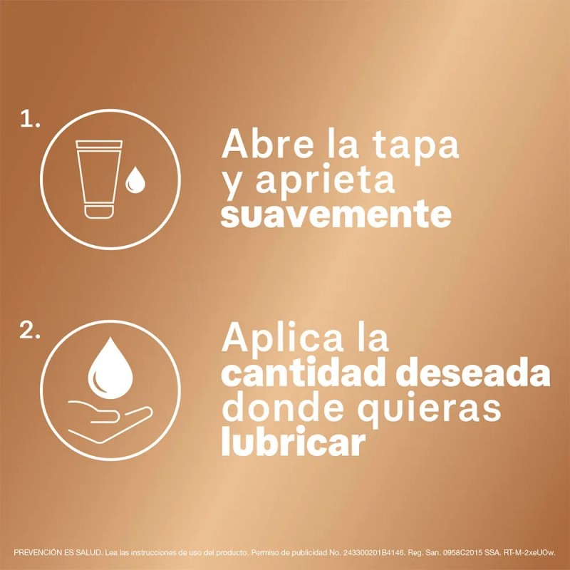 Sico® Piel Con Piel Lubricante Intimo Base Silicona De 50