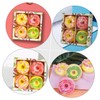 BIUDECO 4pcs Doughnut Shape Spa Balls for Relaxation Sea Salt