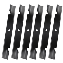 Belleone 5101755 Replacement Lawn Mower Blades for 61" Deck, Fit Fe-rris S-Cag, Replace 5020842 1520842 48111 481708 481712 5101755S 20842S 91-626, 6 Pack