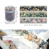 HNLMZ Washi Tape Set, 3 Rolls Scrapbook Stickers, Flowers PET