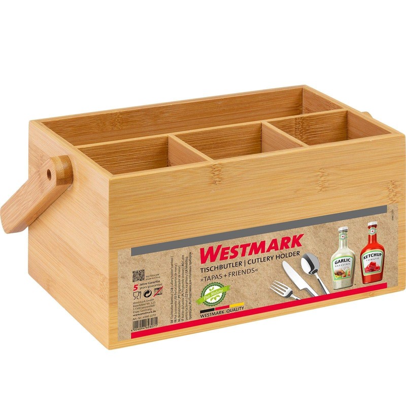 Westmark 4 Compartment Kitchen Organiser with Carry Handle