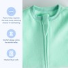 SleepingBaby Zipadee-Zip Fleece Transition Swaddle - Arms-Out Wearable Blanket for