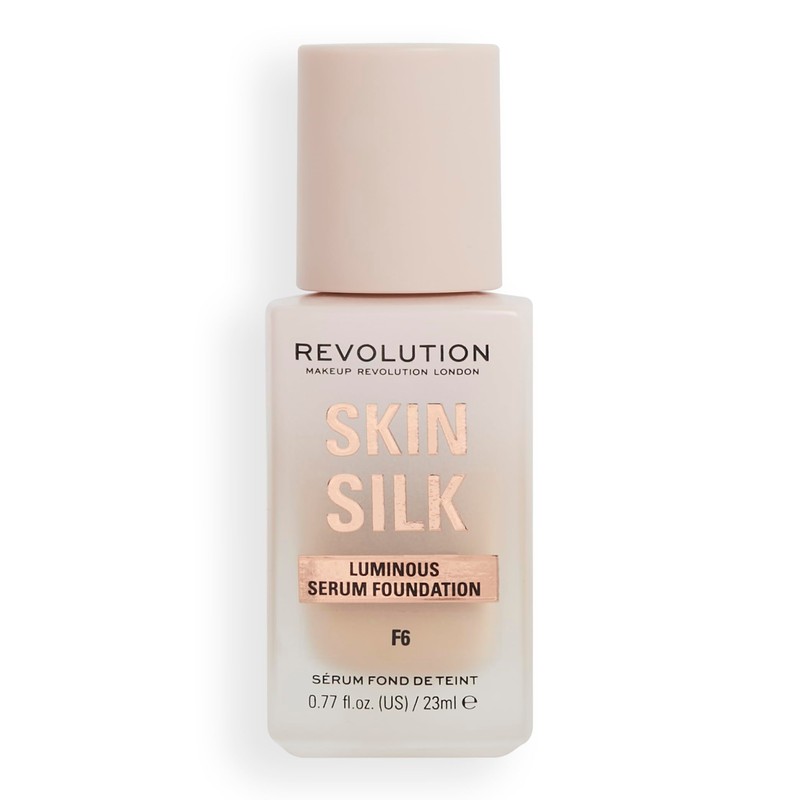 Makeup Revolution, Skin Silk Serum Foundation, Light to Medium Coverage,