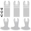 6Pcs Diamond Oscillating Tool Blade Set Multifunctional Diamond Multitool Blades