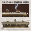 Incense Holder for Sticks Incense Burner with Ash Catcher Incense