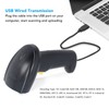 USB Wired Barcode Scanner 1D Barcode Scanning Gun Handheld Barcode